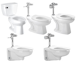 Commercial Toilets &amp; Urinals
